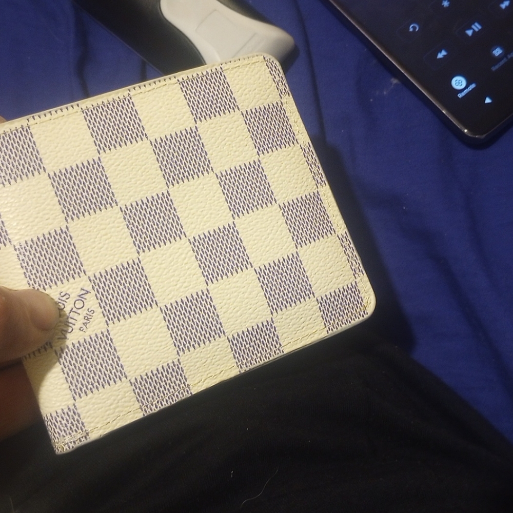 Louis Vuitton Damier Azur Multiple Wallet/ billfold 1214lv31 - Picture 3 of 15